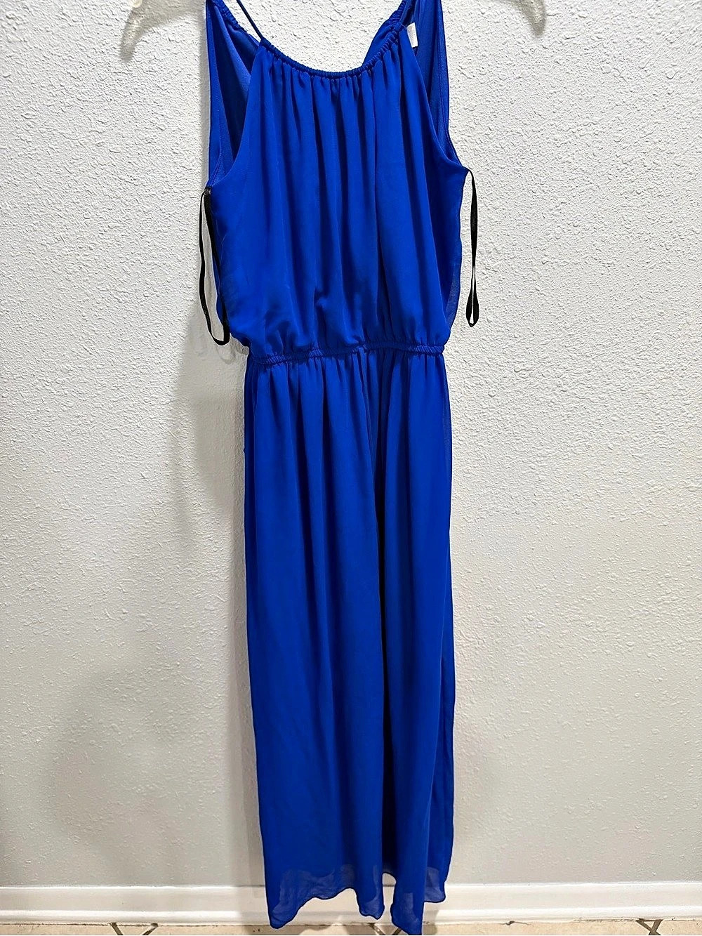 Sweet Storm Blue Maxi Dress Size Medium